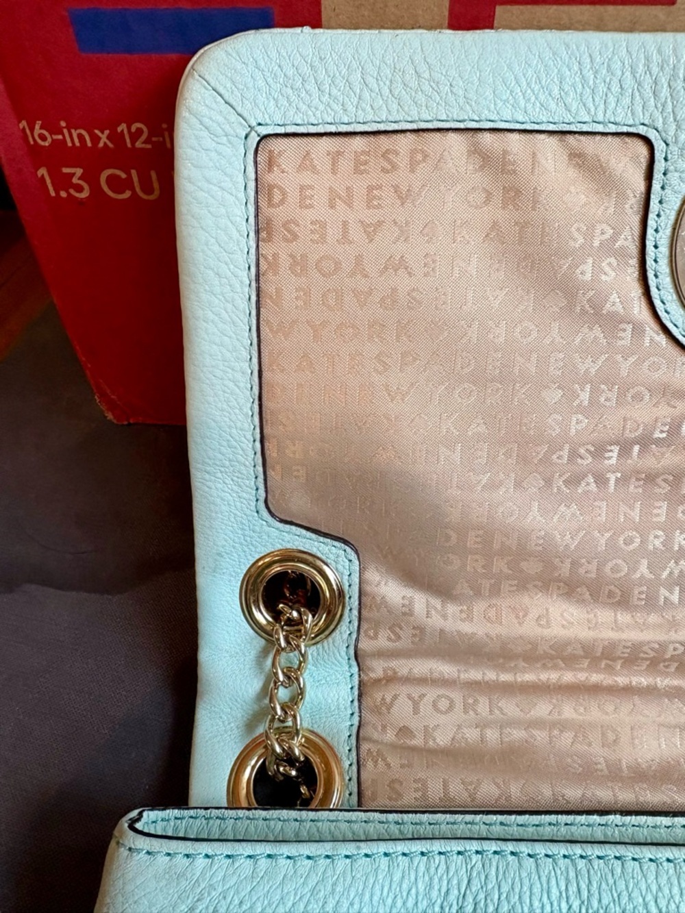 NWOT Kate Spade Emerson Place Vivenna Quilted Leather Shoulder Bag - Silver HW - Picture 9 of 16